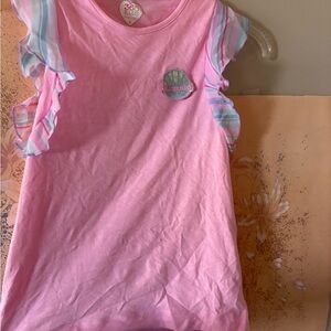 Garanimals Pink Tank Top with Mermaid Patch